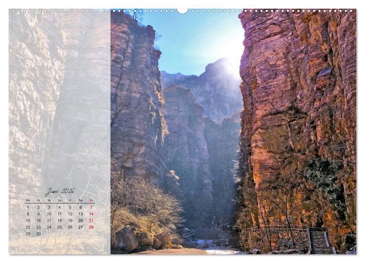 Produktbild: Geheimnisvolles China 2026 (hochwertiger Premium Wandkalender 2026 DIN A2 quer), Kunstdruck in Hochglanz