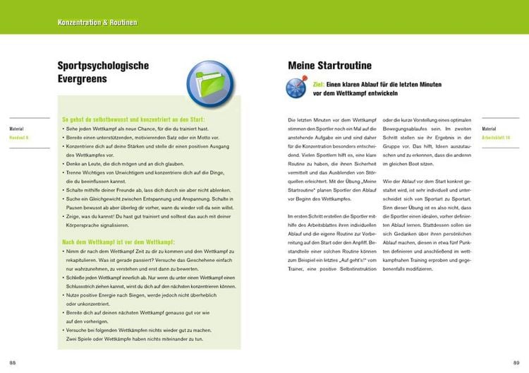 Produktbild: Mentales Training im Leistungssport