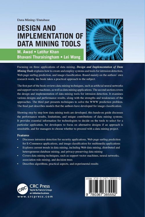 Produktbild: Design and Implementation of Data Mining Tools