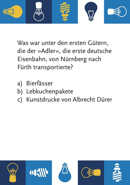 Produktbild: Unn&uuml;tzes Wissen Bayern - Das Quiz