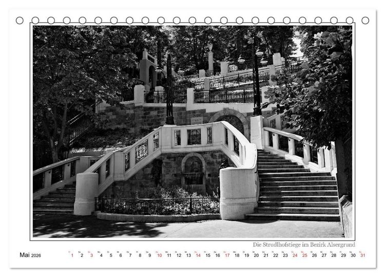 Produktbild: Wien auf den zweiten Blick (Tischkalender 2026 DIN A5 quer), CALVENDO Monatskalender