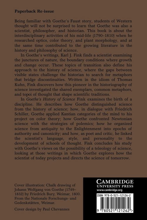 Produktbild: Goethe's History of Science