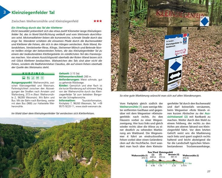 Produktbild: ROTHER Wanderbuch Fr&auml;nkische Schweiz &ndash; Wandern & Einkehren