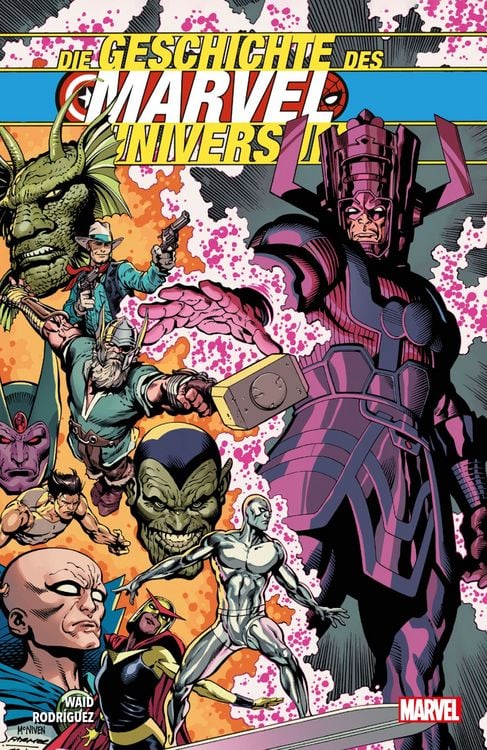 Produktbild: Die Geschichte des Marvel-Universum