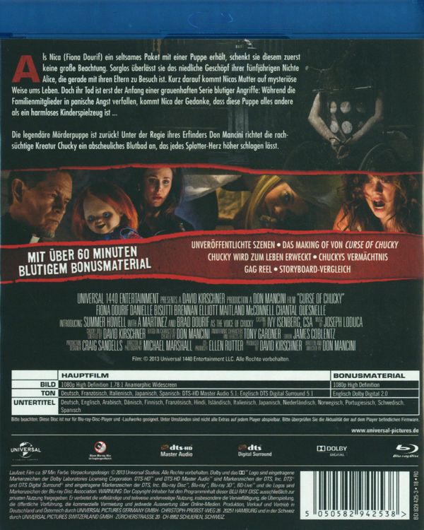 Produktbild: Curse of Chucky - Uncut