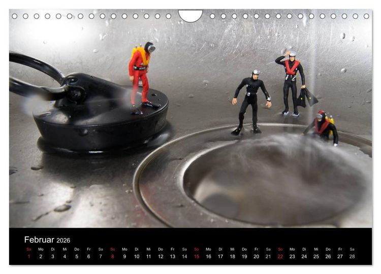 Produktbild: Die gro&szlig;e Welt (Wandkalender 2026 DIN A4 quer), CALVENDO Monatskalender