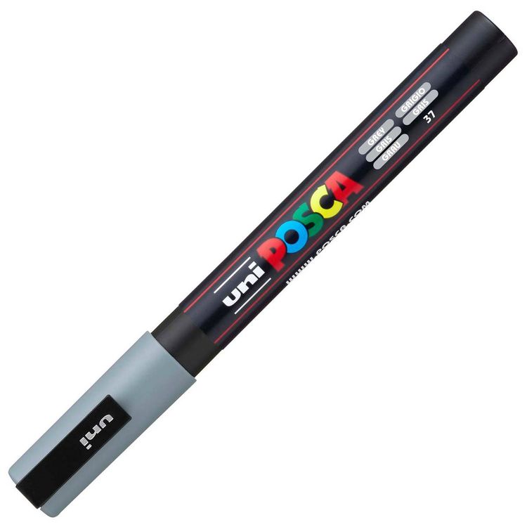 Produktbild: uni-ball Marker uni POSCA PC-3M grau