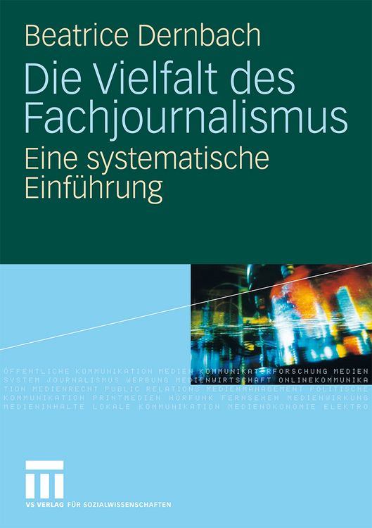 Produktbild: Die Vielfalt des Fachjournalismus
