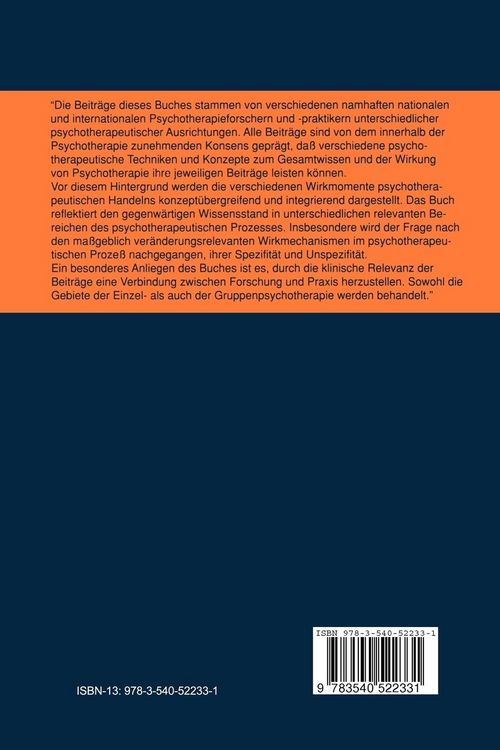 Produktbild: Psychotherapie &mdash; Welche Effekte ver&auml;ndern?