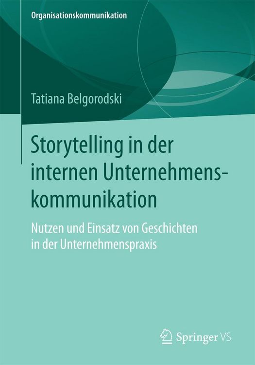 Produktbild: Storytelling in der internen Unternehmenskommunikation