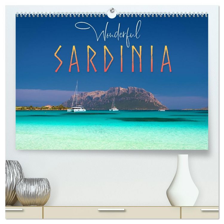Produktbild: Wonderful Sardinia (High Quality Premium Wall Calendar 2026 DIN A2 landscape),CALVENDO 12 Month Wall Calendar
