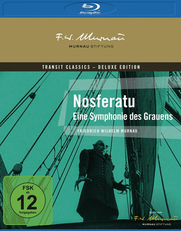 Produktbild: Nosferatu - Eine Symphonie des Grauens Deluxe Edition (inkl. 20-seitigem Booklet)