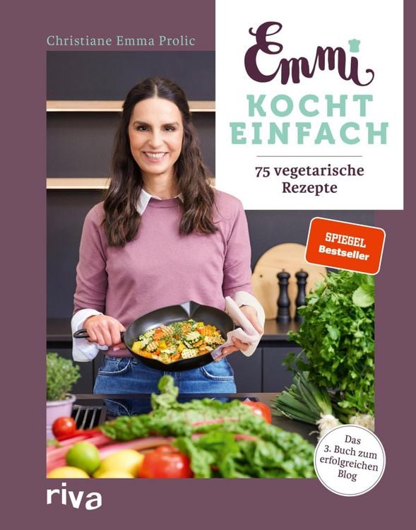 Produktbild: Emmi kocht einfach: 75 vegetarische Rezepte