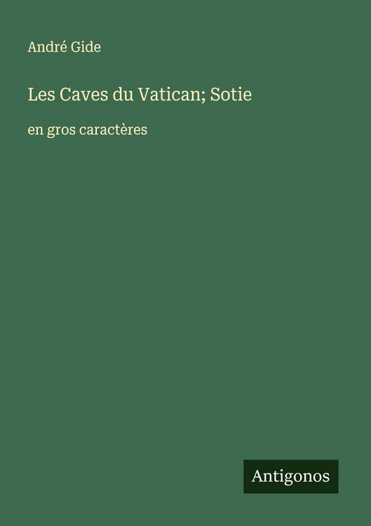 Produktbild: Les Caves du Vatican; Sotie