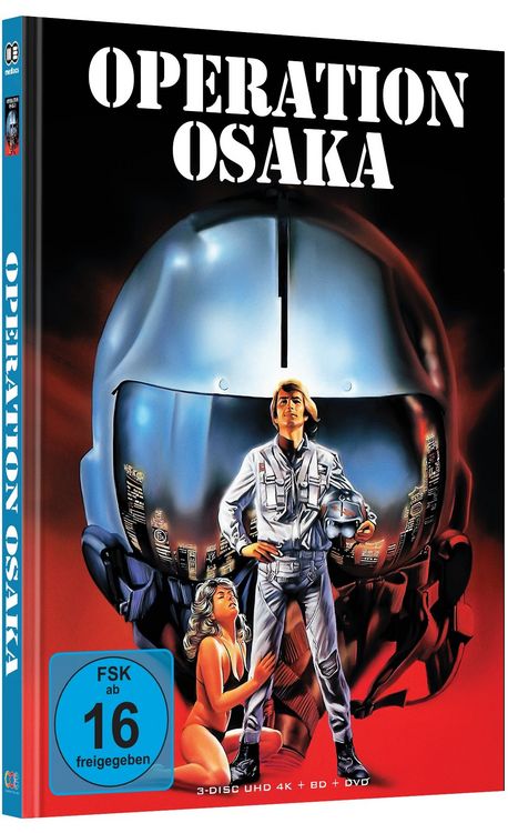 Produktbild: Operation Osaka - Mediabook - Cover B - Limited Edition auf 333 St&uuml;ck (4K Ultra HD) (+ Bluray+DVD)