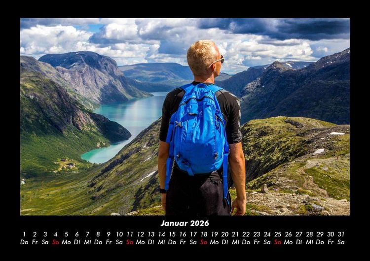 Produktbild: Wanderlust 2026 Fotokalender DIN A3