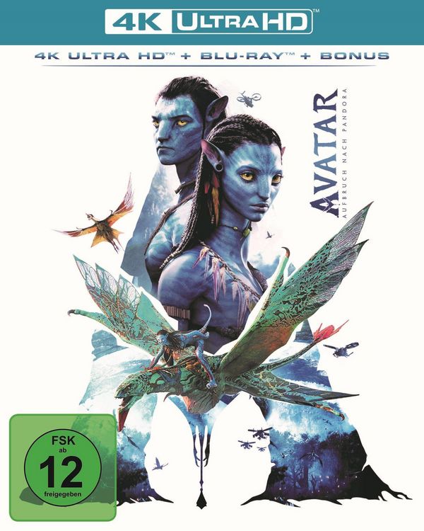 Produktbild: Avatar - Aufbruch nach Pandora (4K Ultra HD) (+ Bonus-BR)