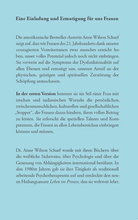 Produktbild: Es wird eine lange Zeit in Frieden und Wohlstand kommen - und sie wird eingeleitet von den Frauen