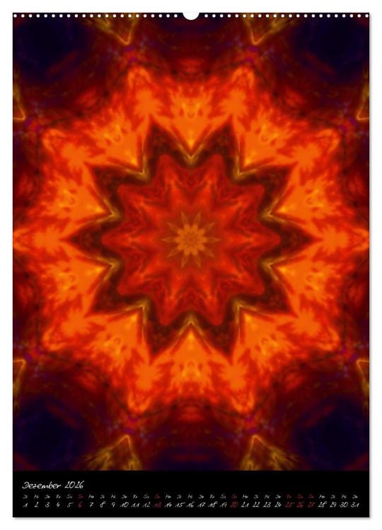 Produktbild: Mandala - Esoterik & Meditation (Wandkalender 2026 DIN A2 hoch), CALVENDO Monatskalender