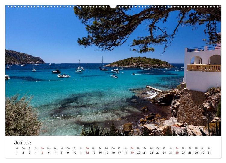 Produktbild: Mallorca - Trauminsel des S&uuml;dens (hochwertiger Premium Wandkalender 2026 DIN A2 quer), Kunstdruck in Hochglanz
