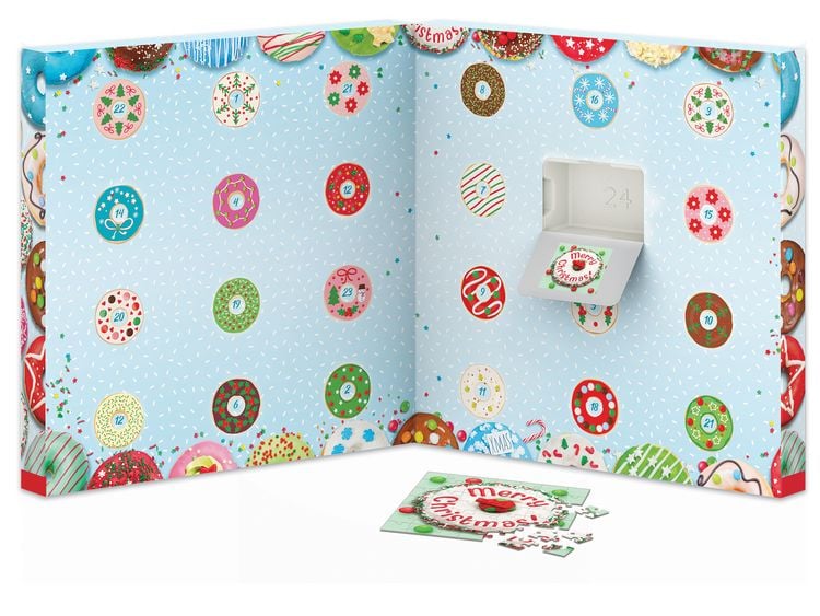 Produktbild: Puzzle Adventskalender - Christmas Donuts
