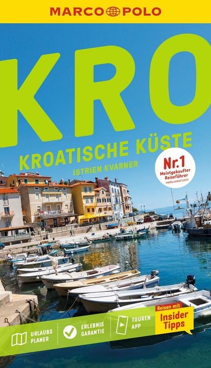 Produktbild: MARCO POLO Reisef&uuml;hrer Kroatische K&uuml;ste Istrien, Kvarner