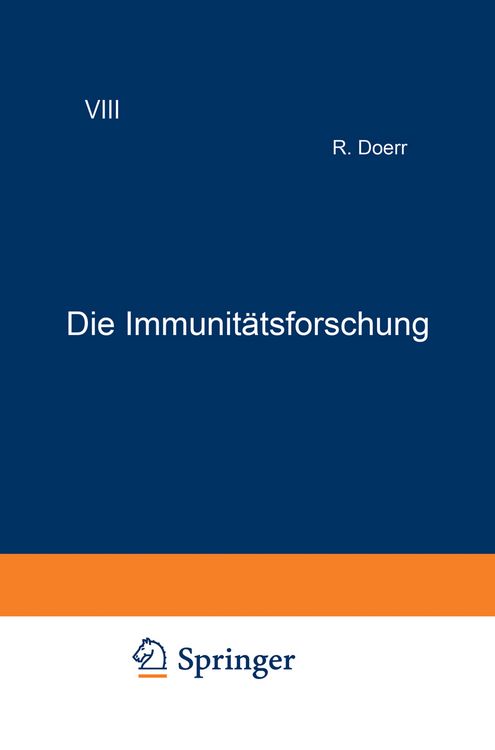Produktbild: Die Immunit&auml;tsforschung