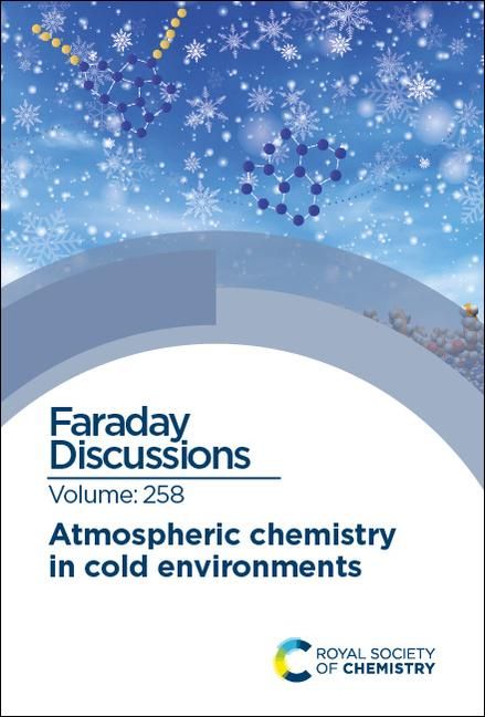 Produktbild: Atmospheric Chemistry in Cold Environments