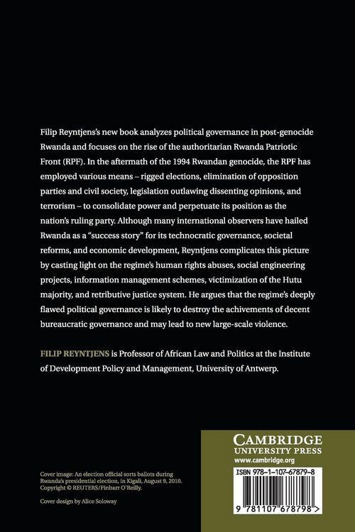 Produktbild: Political Governance in Post-Genocide Rwanda