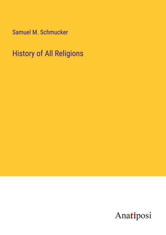 Produktbild: History of All Religions