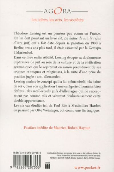 Produktbild: La haine de soi : le refus d'&ecirc;tre juif