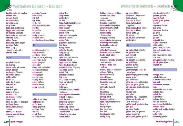 Produktbild: D&auml;nisch - Wort f&uuml;r Wort