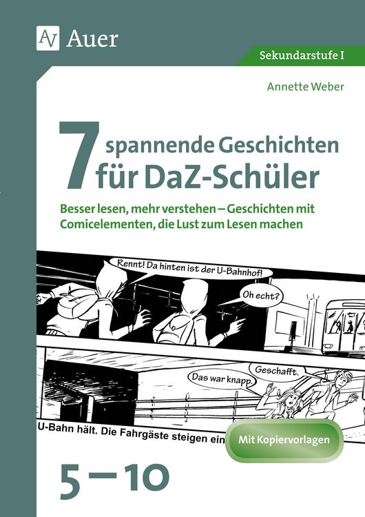 Produktbild: 7 spannende Geschichten f&uuml;r DaZ-Sch&uuml;ler 5-10