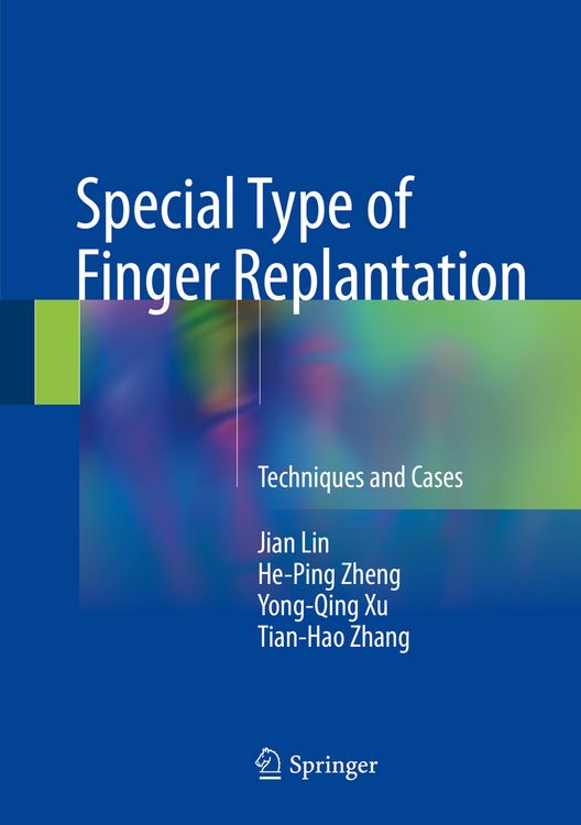 Produktbild: Special Type of Finger Replantation