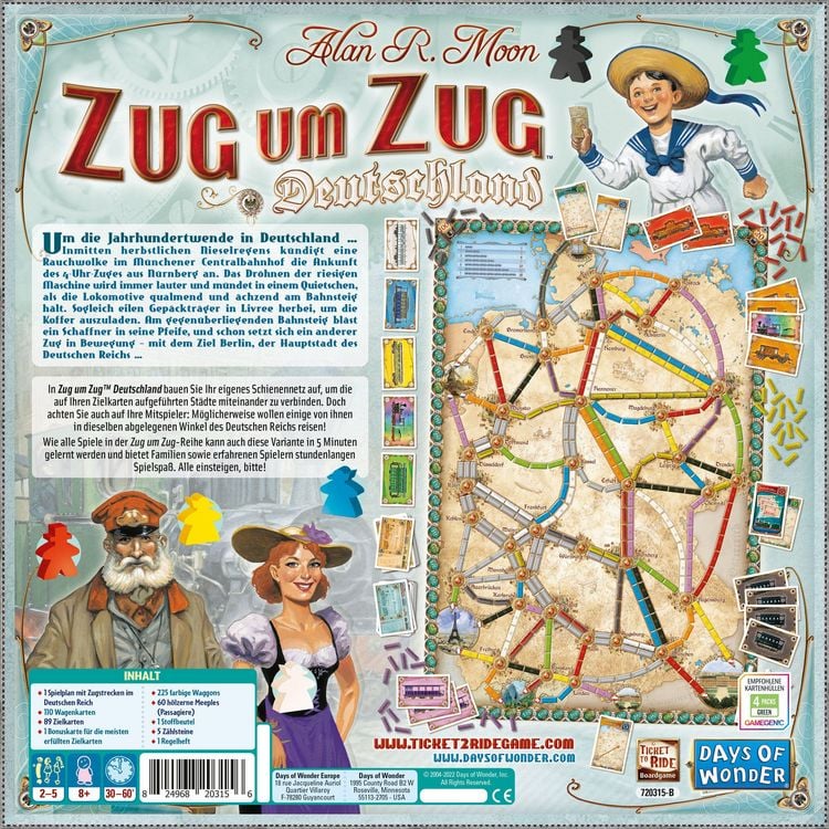 Produktbild: Zug um Zug Deutschland