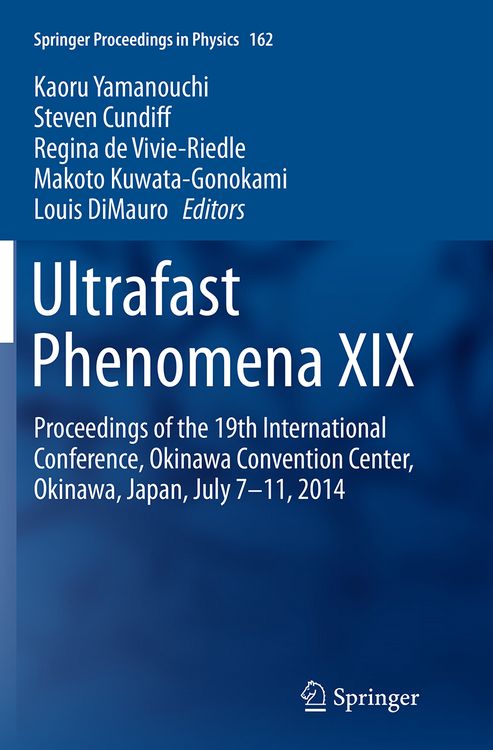 Produktbild: Ultrafast Phenomena XIX