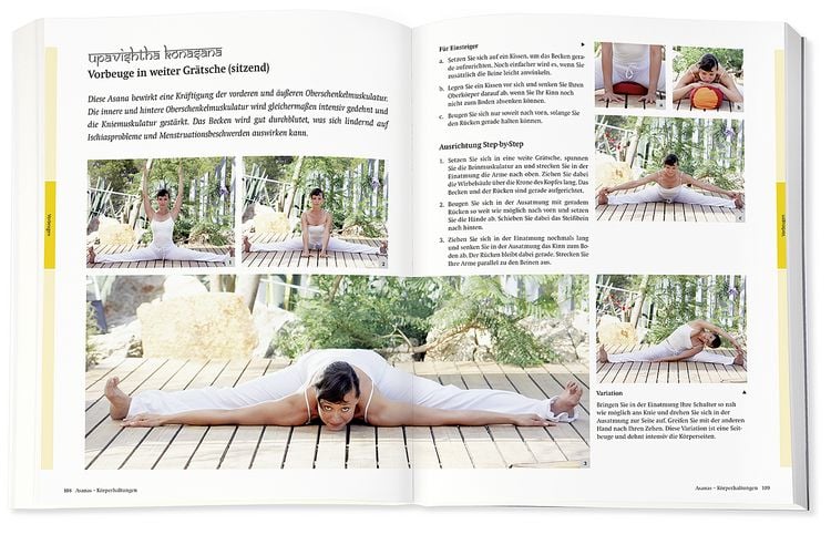 Produktbild: Yoga - Das gro&szlig;e Praxisbuch f&uuml;r Einsteiger & Fortgeschrittene