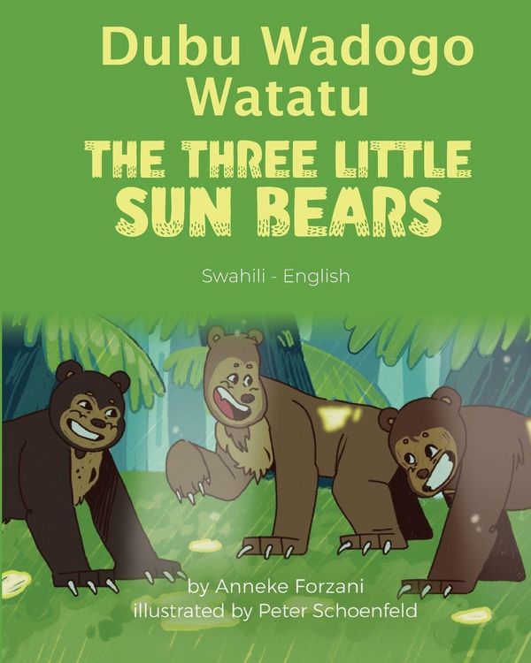 Produktbild: The Three Little Sun Bears (Swahili-English)