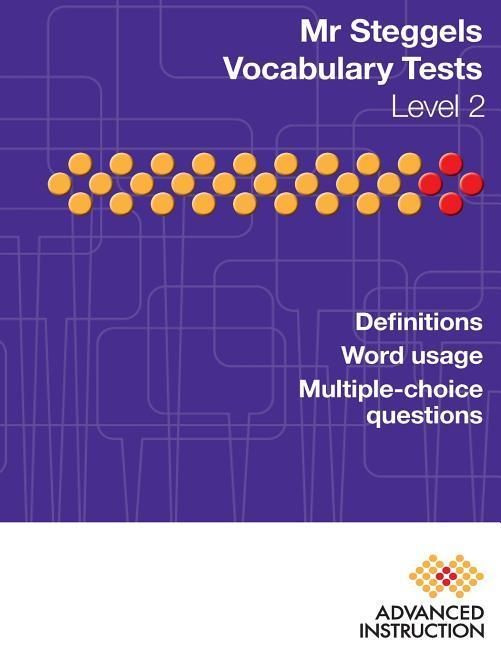 Produktbild: Mr Steggels Vocabulary Tests Level 2