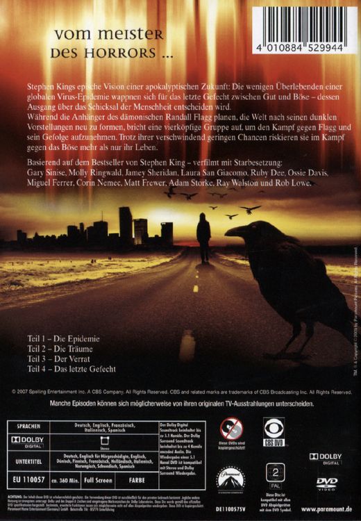 Produktbild: Stephen King's The Stand [2 DVDs]