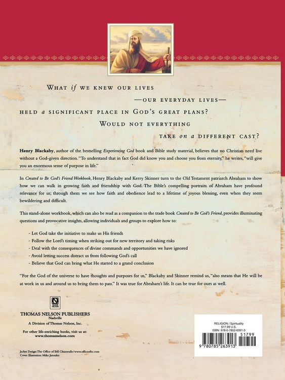 Produktbild: The Created to Be God's Friend Workbook