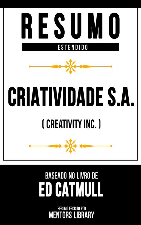 Produktbild: Resumo Estendido - Criatividade S.A. (Creativity Inc.)