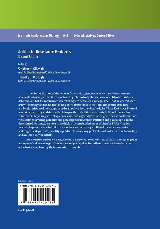 Produktbild: Antibiotic Resistance Protocols