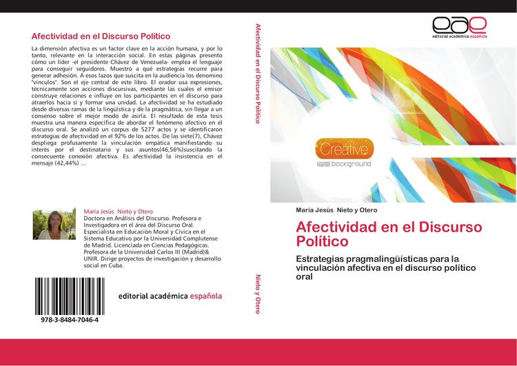 Produktbild: Afectividad en el Discurso Pol&iacute;tico