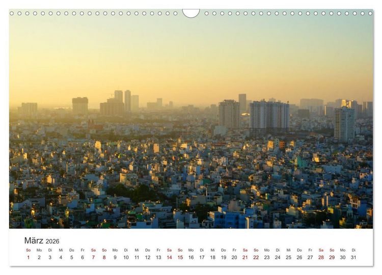 Produktbild: Vietnam - Das beeindruckende Land am Pazifik. (Wandkalender 2026 DIN A3 quer), CALVENDO Monatskalender