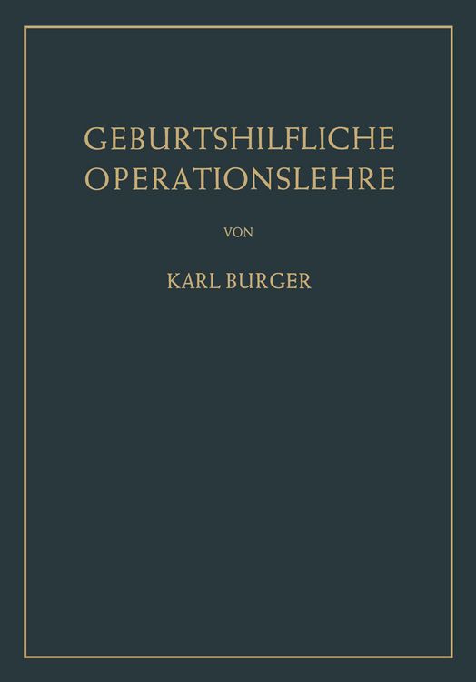 Produktbild: Geburtshilfliche Operationslehre