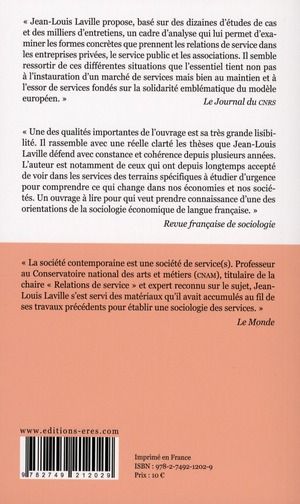 Produktbild: Sociologie des services de l