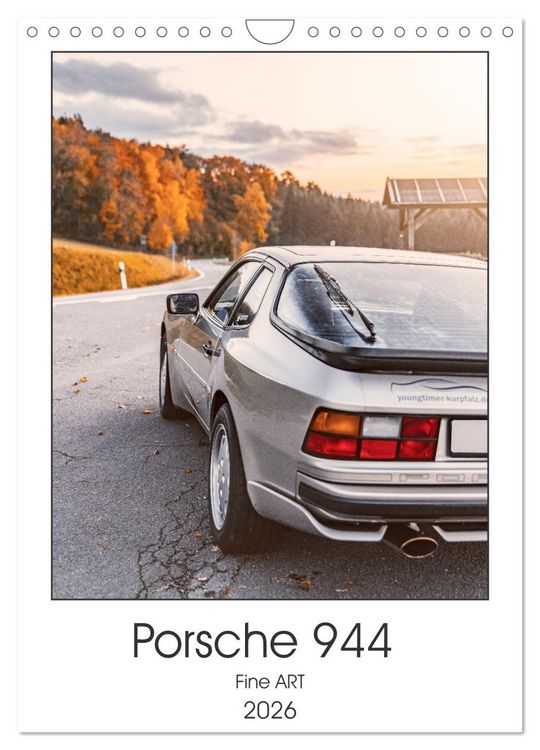 Produktbild: Porsche 944 - Fine Art (Wandkalender 2026 DIN A4 hoch), CALVENDO Monatskalender