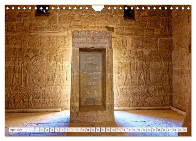 Produktbild: Monumente der Ewigkeit - von Wesiren bis zu C&auml;saren in &Auml;gypten (Wandkalender 2027 DIN A4 quer), CALVENDO Monatskalender