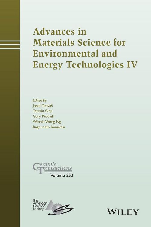 Produktbild: Advances in Materials Science for Environmental and Energy Technologies IV